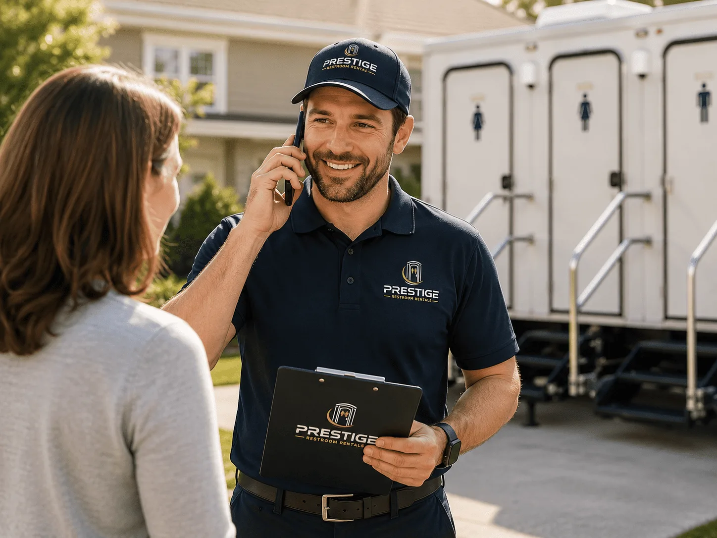 Luxury Portable Restrooms FAQs in Lynchburg, OH
